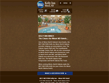 Tablet Screenshot of bestwesternminot.com